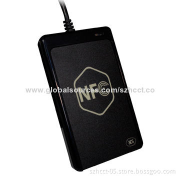 NFC smart card reader with supporting reader/writer and card emulation modes